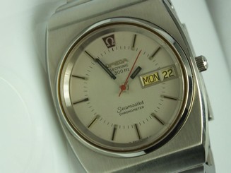 Vintage OMEGA Electronic F300 Hz Seamaster Cal 1260 Bulova Pat. 83Y2 Watch