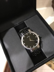 Authentic Men's movado faceto 0605040 0.80ct.apx.custom set Movado diamond watch