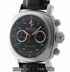 Panerai Ferrari Granturismo Chronograph Steel 40mm Black Grid Dial FER00018