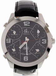 Men's Jacob & Co Five Time Zones Stainless Steel Watch