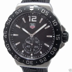 Auth TAG HEUER Formula 1 Grand Date WAU1110.FT6024 SS xRubber Quartz Men's watch