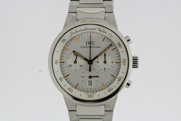 IWC GST Chronograph Watch Ref. 3727 from 1998 TRITIUM Dial (2261)