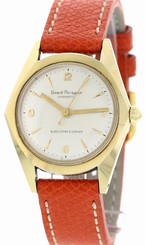 Men's Girard Perregaux Gyromatic Black Starr & Gorham 14K Yellow Gold Watch