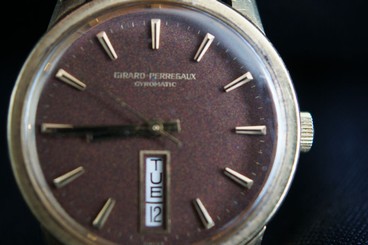 Girard Perregaux 18kt Day-Date Automatic Gyromatic 36mm fine watch. Original