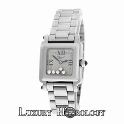 Authentic Ladies Chopard Happy Sport Floating Diamonds 27/8893-23 Quartz Watch