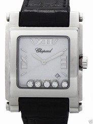 Auth CHOPARD Happy Sports 5P Diamonds 28/8447 Quartz Men's watch