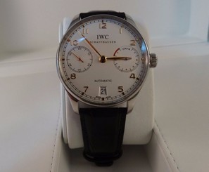 IWC Schaffhausen Portugieser Automatic Men's Watch with Box & Papers