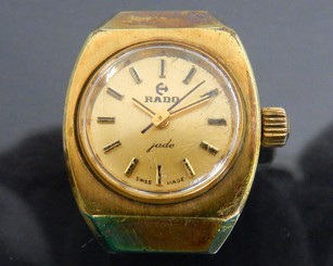 100% Authentic RADO JADE Hand Winding Ladies Wrist Watch 6037 17Jewels Swiss
