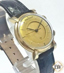 Vintage Jaeger LeCoultre Memovox Alarm Watch 10k Gold Fill Cal 489/1 Serviced