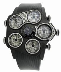 Jacob & Co. Jumbo Grand JGR5-24 Black PVD 3.95Ct White Diamond Dials 53 mm Watch