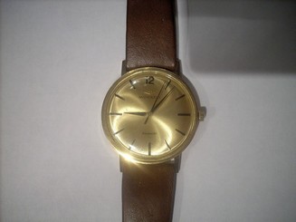 Movado Kingmatic 14k Gold Filled Sub Sea Wrist Watch