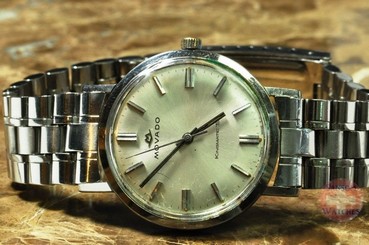 Vintage Movado Kingmatic Sea Sub Automatic 28 jewels Box and Papers Complete Set