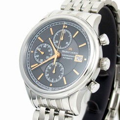 New MAURICE LACROIX Les Classiques Chronograph LC6158-SS002-330-1 Mens Watch G