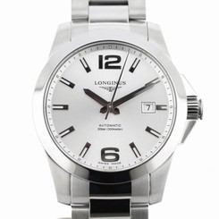 Longines Conquest 41mm white - L3.677.4.76.6