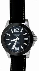 Longines Conquest Automatic 39 Ceramic L3.655.4.56.2 Brand New