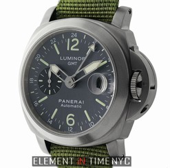 Panerai Luminor GMT 44mm Titanium Anthracite Dial PAM 89 E Series 2002