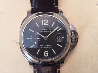 Panerai Luminor Marina Automatic 44mm PAM 104 "Open 6" Excellent