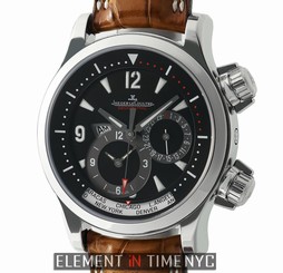 Jaeger-LeCoultre Master Compressor Geographic Steel 42ml 171.84.70 B+P 2006