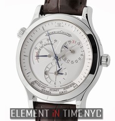Jaeger-LeCoultre Master Control Geographic 38mm Stainless Steel 142.84.20