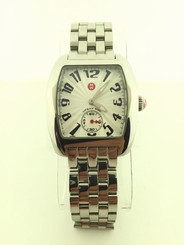 Authentic Michele Urban Mini Stainless Steel Watch MW02A00A0001 5 ATM