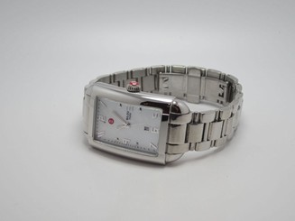 MICHELE MW15C00A0025 WOMENS MILOU PARK STAINLESS STEEL WATCH