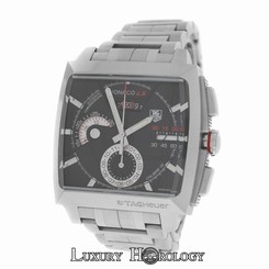 Men Tag Heuer Monaco LS Linear System CAL2110 Calibre 12 Chrono Automatic Watch
