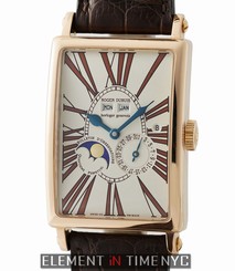 Roger Dubuis Much More Perpetual Calendar 18k Rose Gold 34mm Ivory Dial M34