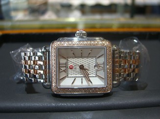 AUTHENTIC New Michele Deco Signature Limited Edition Quartz Watch MW06T01D2966