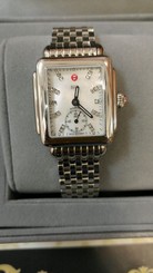 MICHELE DECO DIAMOND STAINLESS STEEL WOMENS WRIST WATCH MW06V00A0046