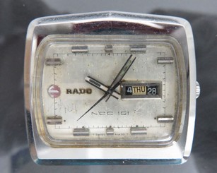 Authentic RADO NCC 101 Automatic Mens Wrist Watch 11920 Water Sealed Swiss Made
