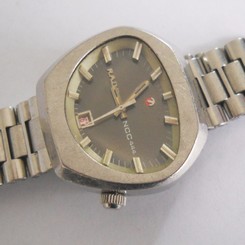 RARE RADO NCC444 DIVERS AUTOMATIC ASSYMETRIC LADIES SWISS WATCH FROM CIRCA 1970