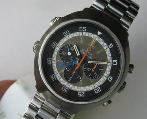 OMEGA FLIGHTMASTER CHRONOGRAPH Ref. 145.026 Cal. 911 STEEL RARE WATCH FOR MEN