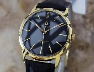 Omega Seamaster 600 Vintage 1960s Manual Wind Gold Plated Mens Watch LA19
