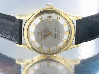 OMEGA CONSTELLATION CALENDAR 18K GOLD VINTAGE WATCH AUTOMATIC WATCH COLLECTORS