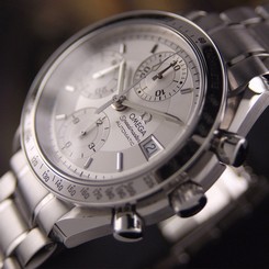 AUTHENTIC OMEGA SPEEDMASTER CHRONOGRAPH DATE AUTOMATIC MENS WRIST WATCH