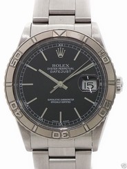 Auth ROLEX Oyster Perpetual Datejust Thunderbird 16264 Y Automatic SS x WG Men's