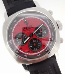 Officine Panerai Ferrari Granturismo Chronograph Red Dial Steel 45mm FER00013 13
