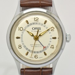 Auth ORIS POINTER DATE Hand-winding Stainless Steel Women's Watch #3753