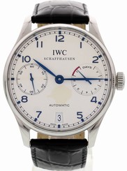 Men's IWC Portuguese 7 Day Power Reserve Automatic SS IW5001-07 7640127771617