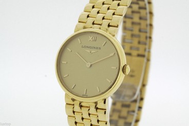 LONGINES Prestige solid 18K Yellow Gold Ladies Watch Ref. L5.138.6 (2058)