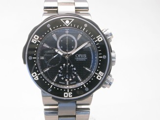 ORIS PRODIVER TTITANIUM, Ref,01 674 7630 7154.1000TI.01 SPARE STRAP TOOLS B&P