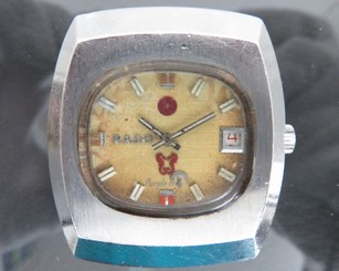 ��Authentic RADO Purple Horse72 Automatic Men's Wrist Watch 11761/72 Vintage