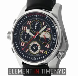 Girard Perregaux R&D 01 Left-Handed Chronograph 43mm Steel Black Dial 49930