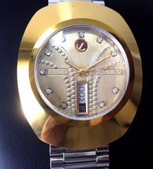 100% Original Rado Diastar Gold Genuine Authentic Rare Automatic Men's Watch