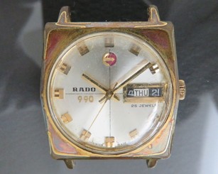��Authentic RADO 990 Automatic Men's Wrist Watch 25Jewels 11719 Vintage