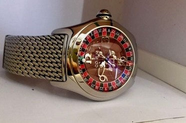 CORUM WATCH BUBBLE LIMITED EDITION AUTOMATIC ROULETTE CASINO S/S NEW BOX/PAPERS