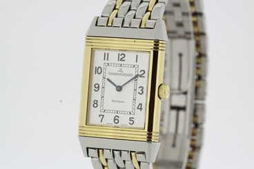 JAEGER LECOULTRE Reverso Classic Steel & Gold Watch Ref. Q2505110 (2240)