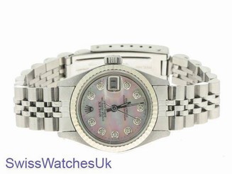 Rolex Datejust Ladies Stainless Steel Diamond Watch Automatic Rolex Womens Watch