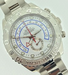 Rolex Yacht-Master II 2 Solid 18kt White Gold Z-Serial Box & Papers 116689 640522175420