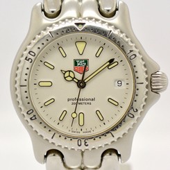 Auth TAG Heuer S/el S99.013K Quartz Stainless Steel Boy's Watch #279225